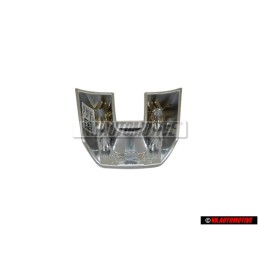 VW Originale R Volante Placca Logo Emblema Simbolo Alluminio - 1K8419685B POP