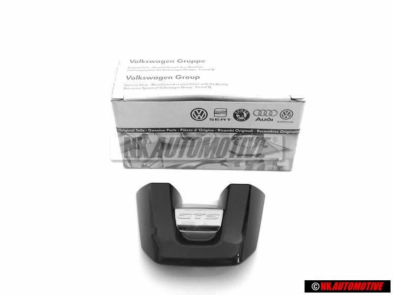 VW Originale GTS Volante Placca Logo Emblema Simbolo Alluminio - 1K8419685E AZV