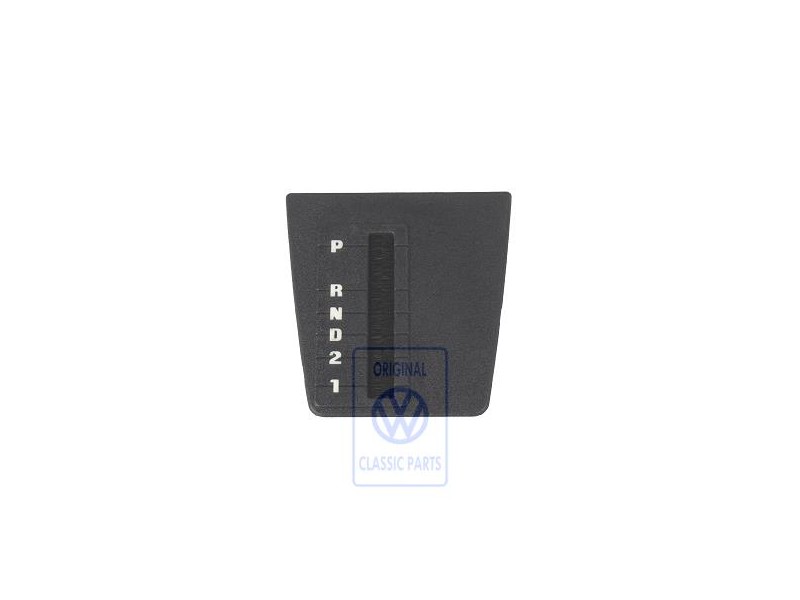 VW Originale Cornice Per Comando Marce Nero Satinato - 155863215 01C