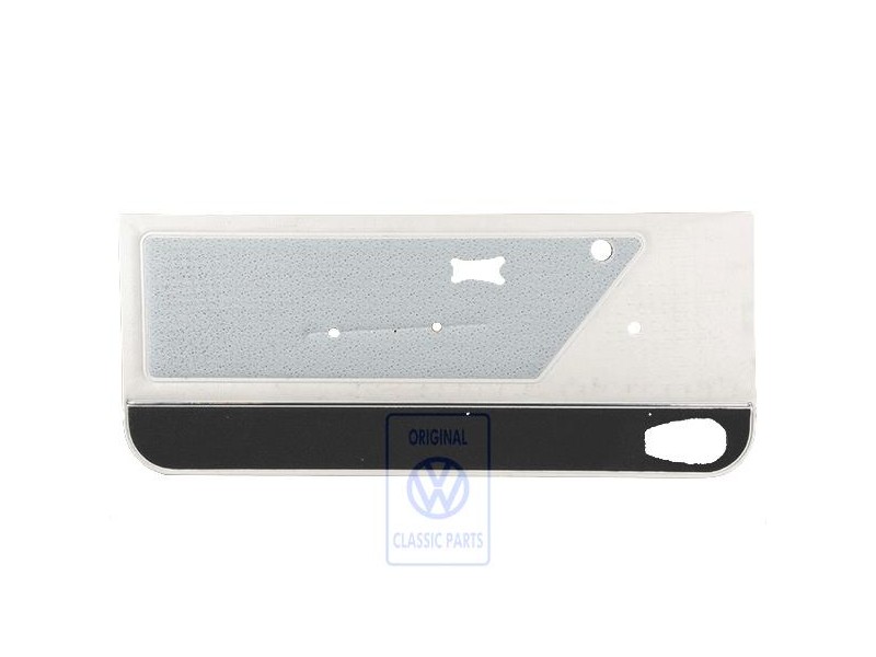 VW Originale Rivestimento Porta Grigio Bianco - 155867015BTALT