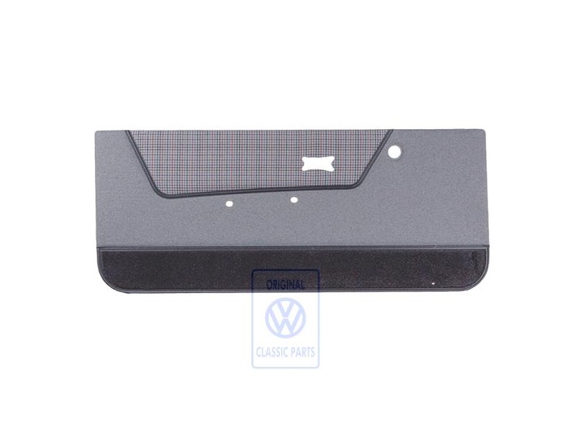 VW Originale Rivestimento Porta Nero-Argento/Nero - 155867015CKAYJ