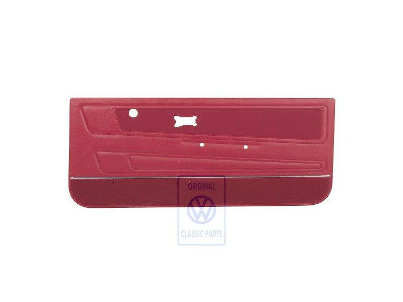 VW Originale Rivestimento Porta Rosso Camino - 155867016ASWY2