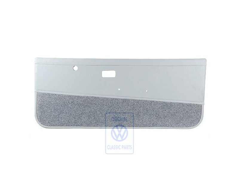 VW Originale Rivestimento Porta (Pelle) Grigio Tortora - 155867016BCSW7