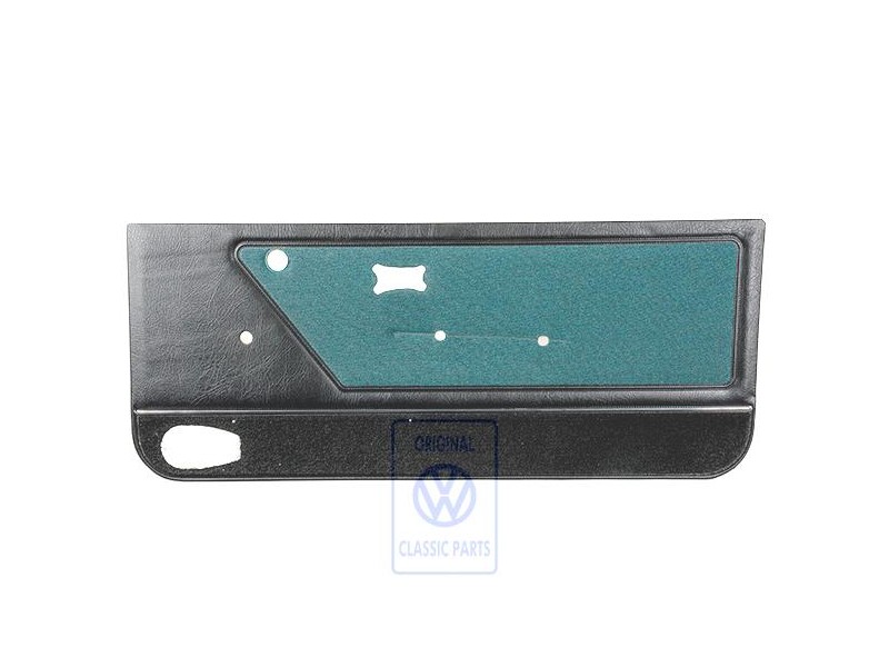 VW Originale Rivestimento Porta Blu Verde - 155867016BSAEZ