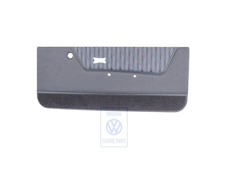 VW Originale Rivestimento Porta (Tessuto) Nero - 155867016CKBSM