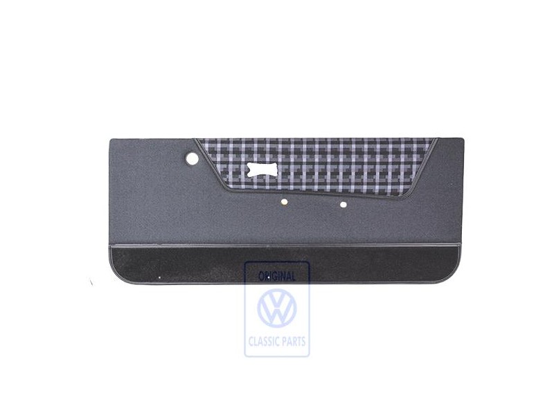 VW Originale Rivestimento Porta (Tessuto) Nero - 155867016CLAYT