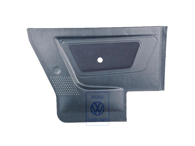 VW Originale Rivestimento Laterale Blu Mauritius - 155867043P WX1