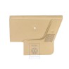 VW Originale Rivestimento Laterale (Pelle) Beduino (Marrone) - 155867044F 8VX