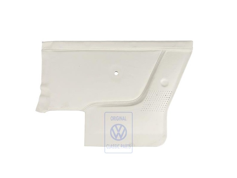 VW Originale Rivestimento Laterale (Pelle) Bianco Lasky - 155867044Q 2YG