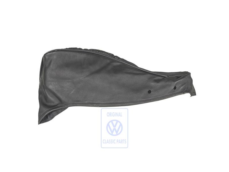 VW Originale Rivest. Sedile (Pelle) Nero - 155881401A 1BX