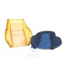 VW Originale Rivestim. Schienale (Stoffa) Blu Mauritius - 155881770A AZL