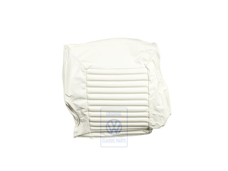 VW Originale Rivestimento Schienale (Cuoio) Bianco Alaska - 155885805AR3YX