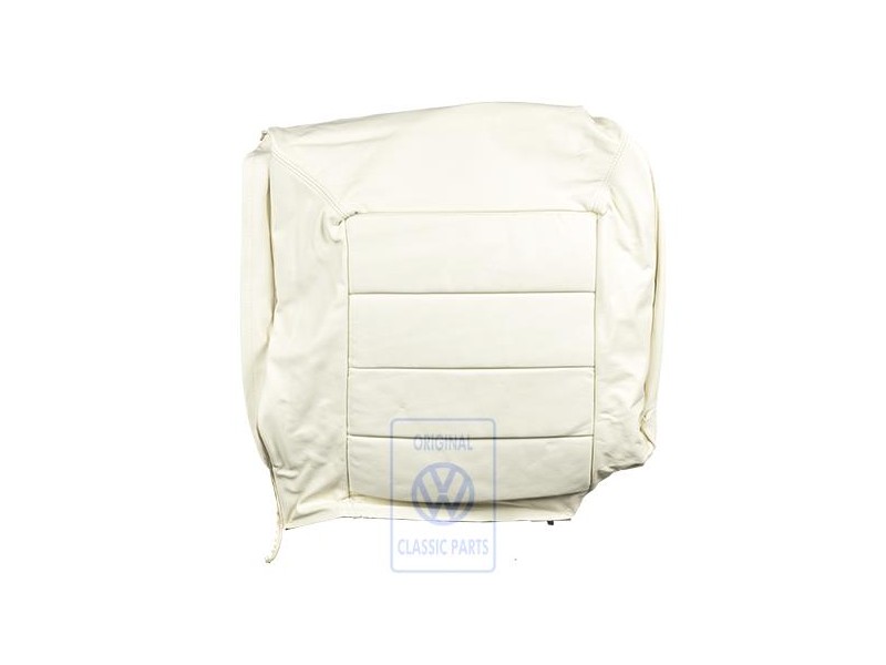 VW Originale Rivestimento Schienale (Cuoio) Bianco Lasky - 155885805N 2YG