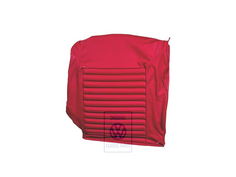 VW Originale Rivestimento Schienale (Cuoio) Rosso Camino - 155885806C 4MH