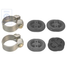 VW Originale 1 Set Di Elementi Di Fissaggio Per Tubo Intermedio - 171298001