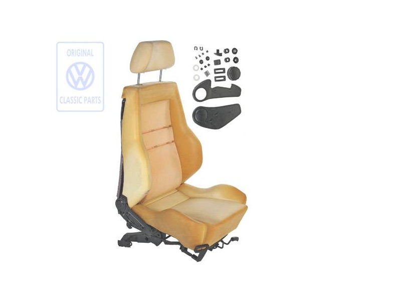 VW Originale Sedile Completo Di Schienale E Poggiatesta Senza Riv. 