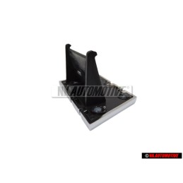 Audi Originale S4 Fronte Logo Emblema Scritta Cromo Rosso - 8D0853736C 2ZZ