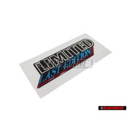 VW Originale LIMITED LAST EDITION Fronte Logo Emblema Scritta - 255853679D CHY