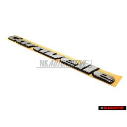 VW Originale CARAVELLE Posteriore Logo Emblema Scritta Cromo - 705853689G Z10