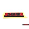 VW Originale Scritta Nero Satinato/Rosso Tornado - 191853675E QN5