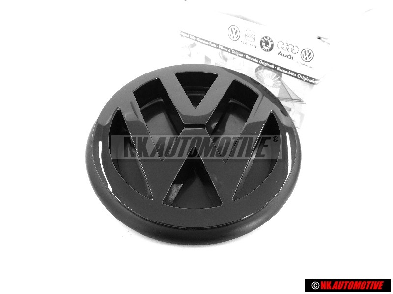 VW Originale Posteriore Logo Emblema Simbolo Nero - 251853601C