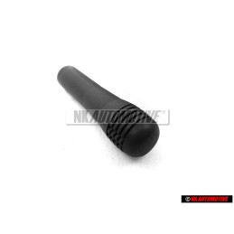 VW Originale Pomello Per Asta Sicurezza Nero Satinato - 535837187 01C