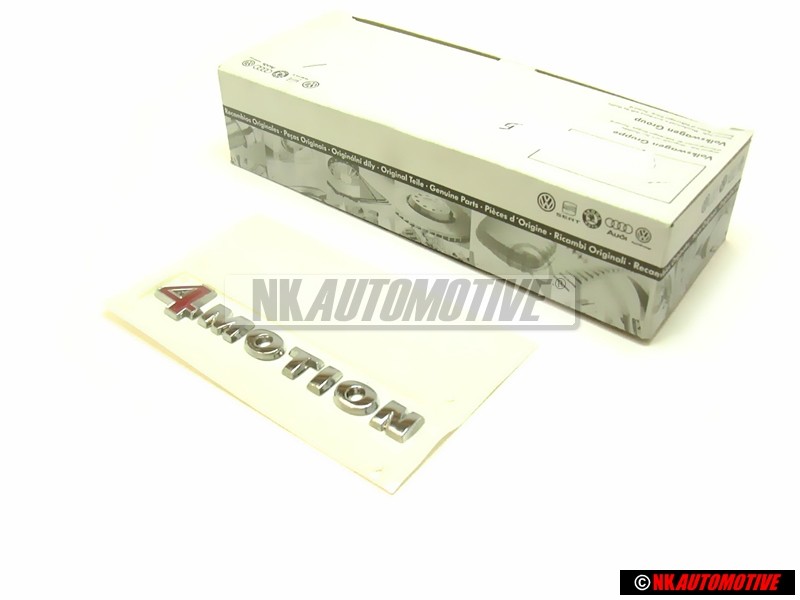VW Originale 4MOTION Posteriore Logo Emblema Scritta - 1K0853675Q GQF