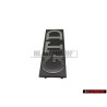 VW Originale GTD Fronte Logo Emblema Scritta Argento Spazzolato - 171853679D