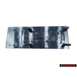VW Originale GTD Fronte Logo Emblema Scritta Argento Spazzolato - 171853679D