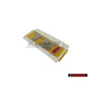 VW Originale TSI Posteriore Logo Emblema Scritta Cromo Rosso - 5G0853675A JZQ