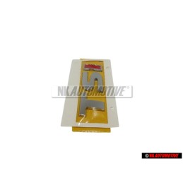 VW Originale TSI Posteriore Logo Emblema Scritta Cromo Rosso - 5G0853675A JZQ