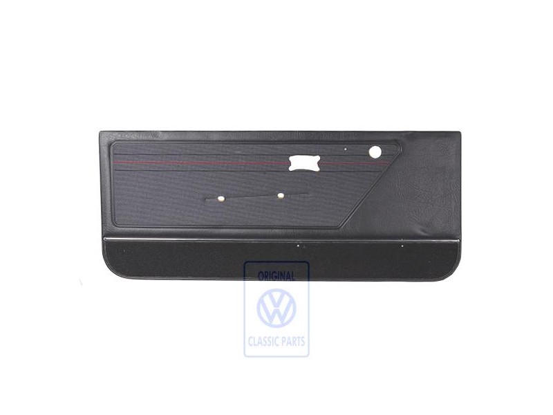 VW Originale Rivestimento Porta Grigio/Rosso/Nero - 155867015BAWP8