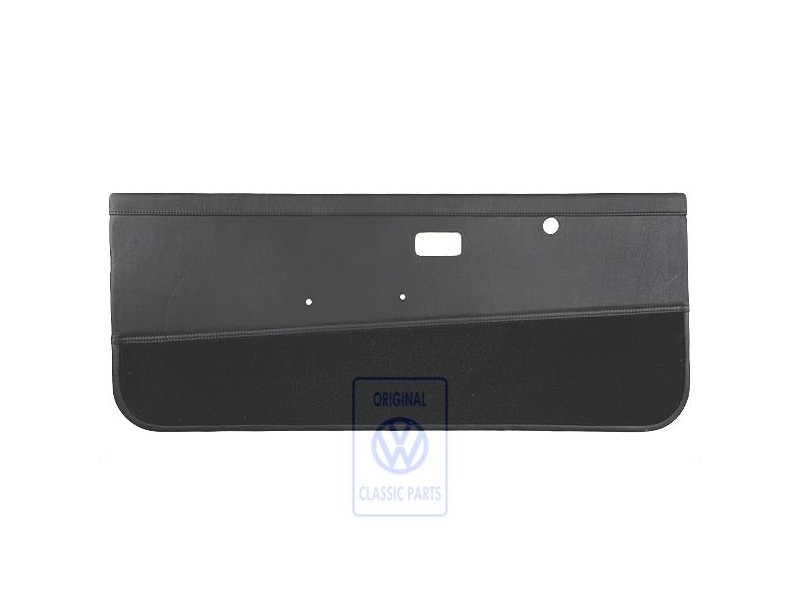 VW Originale Rivestimento Porta (Pelle) Nero - 155867015BCXV6