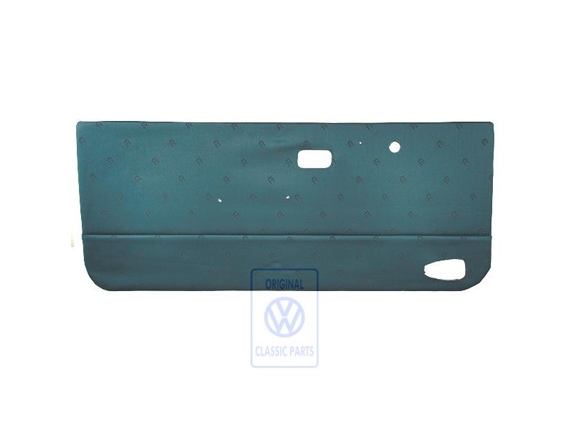 VW Originale Rivestimento Porta Nero/Verde - 155867015BR5YC