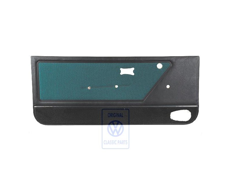 VW Originale Rivestimento Porta Blu Verde - 155867015BSAEZ