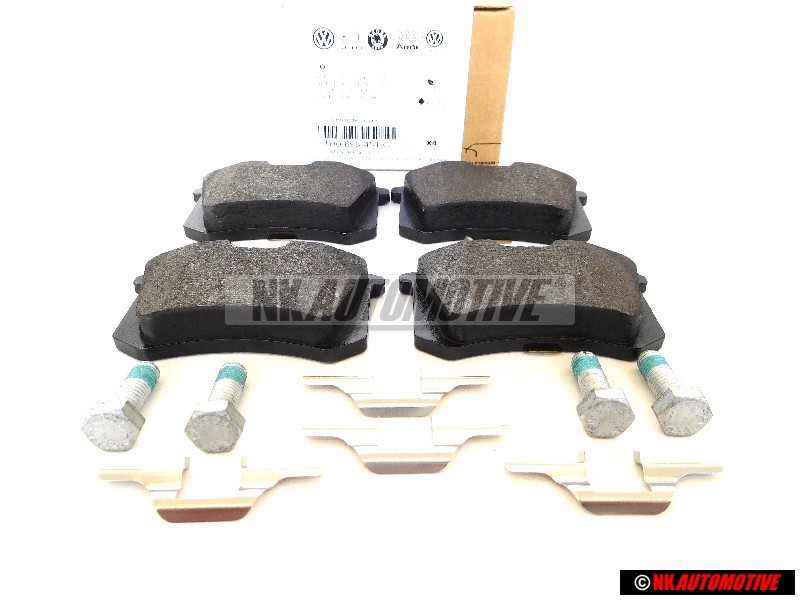 VW Originale 1 Set Guarnizioni Freno Per Freni A Disco - 1H0698451G