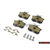 VW Originale 1 Set Guarnizioni Freno Per Freni A Disco - 1H0698451G