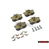 VW Originale 1 Set Guarnizioni Freno Per Freni A Disco - 1H0698451G
