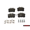 VW Originale 1 Set Guarnizioni Freno Per Freni A Disco - 1H0698451G