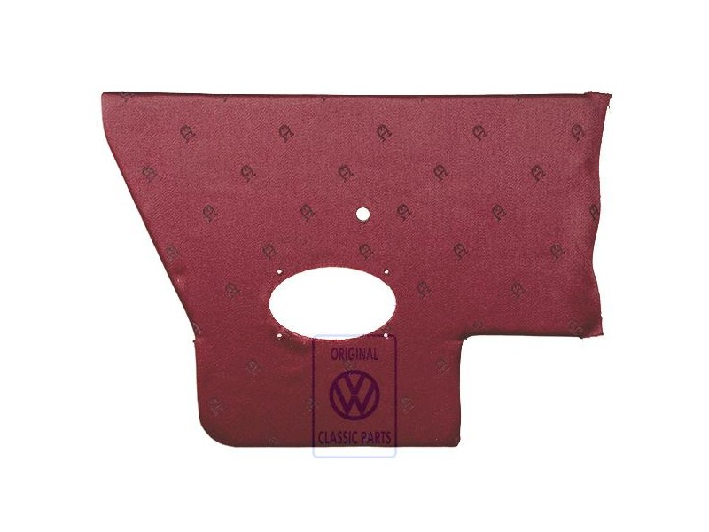VW Originale Rivestimento Laterale Rosso Verde - 155867043AL6YC