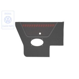 VW Originale Rivest. Laterale (Tessuto) Nero/Rosso - 155867043BEBYT