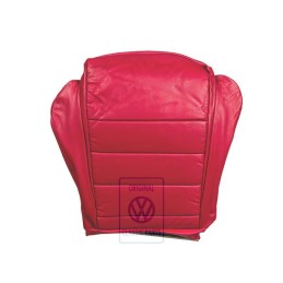 VW Originale Rivestimento Sedile Pelle/Similpelle Rosso Camino - 155881405AGWQ4