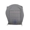 VW Originale Rivestim. Schienale (Stoffa) Nero/Argento - 155881805AKWL5