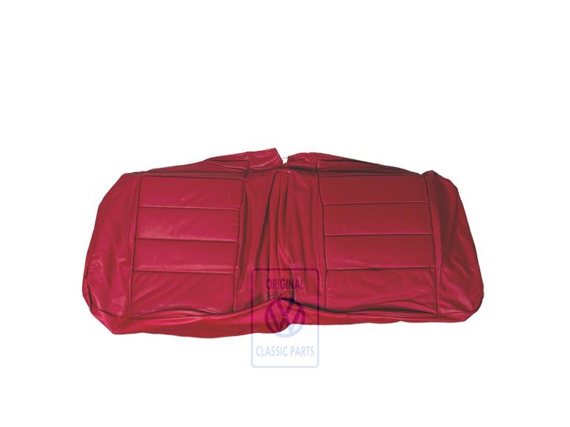 VW Originale Rivestimento Sedile Pelle/Similpelle Rosso Camino - 155885405ALWQ4