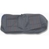 VW Originale Rivestimento Sedile (Tessuto) Grigio/Rosso - 155885405ANWE9