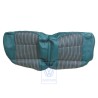 VW Originale Rivestimento Sedile (Tessuto) Nero/Verde - 155885405ASAUJ