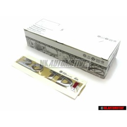 VW Originale 2.0 TDI Posteriore Logo Emblema Scritta - 1K0853675J GQF