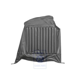 VW Originale Rivestimento Schienale (Cuoio/Fintapelle) Nero - 155885805BD1BX