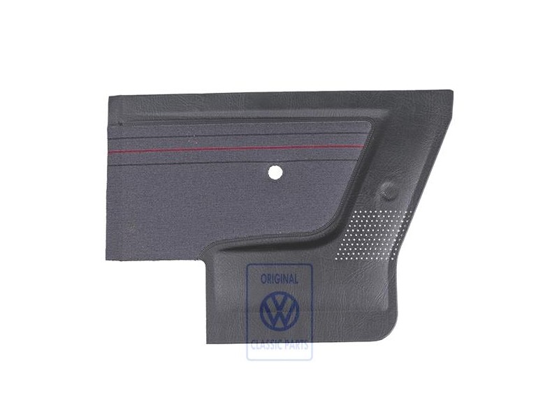VW Originale Rivestimento Laterale Grigio/Rosso - 155867044N XV5