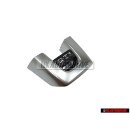 VW Originale GTI Volante Placca Logo Emblema Simbolo Alluminio - 5K0419685P UTF